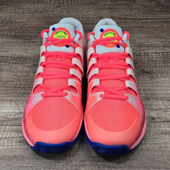 Nike Air Zoom Vapor 9.5 Tour Honey Deuce Men\'s 9.5 Hot Punch Blue Tennis Shoes